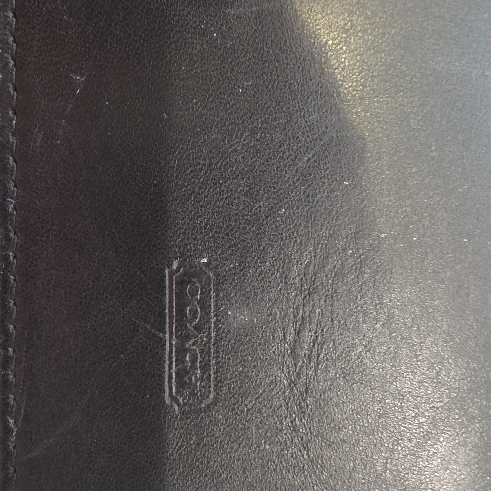 Coach Black Toiletry Bag for Men - Picture 2 of 6